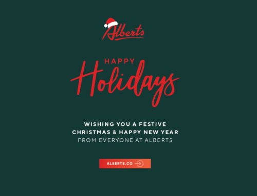 Festive wishes from the Alberts team