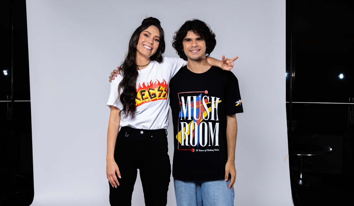 Singer-songwriters Amy Shark and Budjerah are ambassadors for this year's Ausmusic T-shirt Day, raising urgently needed funds for Support Act, which provides short term financial relief and mental health and wellbeing support for musicians, managers, crew and music workers across all genres of music.