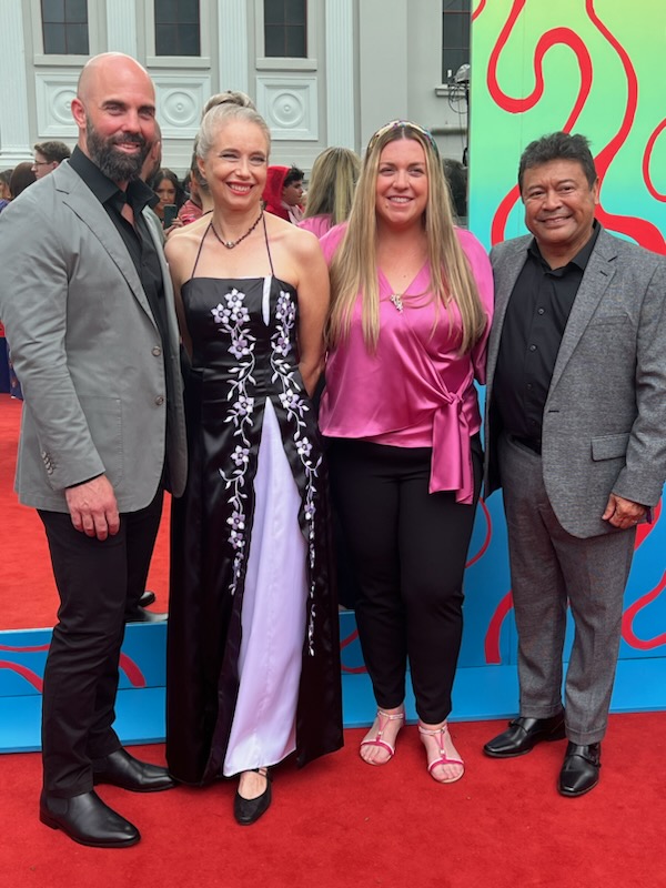 The 2023 Telstra ARIA Music Teacher Award nominees (from left: Peter Earl, Sue Lowry, Jess Copeman, and Hank Lewerissa).