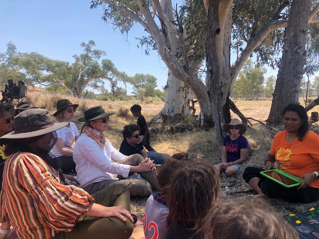 Early Years learning is delivered on Country through the leadership of Children's Grounds Elders and cultural educators, alongside Western-trained teachers. 